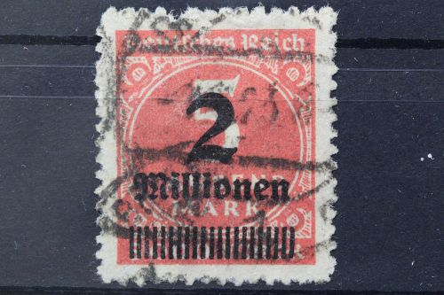 Deutsches Reich, MiNr. 312 B, gestempelt, geprüft Infla