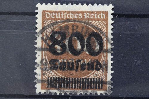 Deutsches Reich, MiNr. 305, gestempelt, geprüft Infla