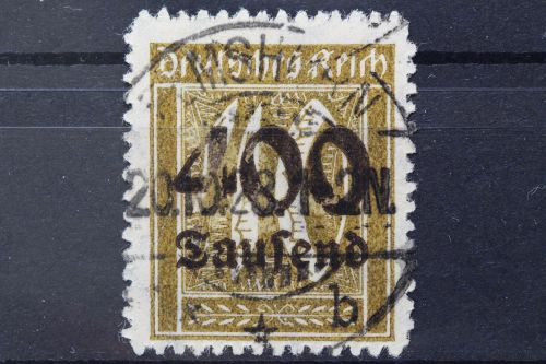 Deutsches Reich, MiNr. 300, gestempelt, geprüft Infla