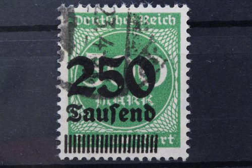 Deutsches Reich, MiNr. 293, gestempelt, geprüft Infla