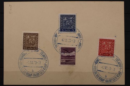 Böhmen & Mähren, Budweis, SST vom 4.6.39, NSAP Kreistag