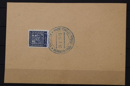Böhmen & Mähren, SST vom 29.5.39, Briefmarken-Ausstellung