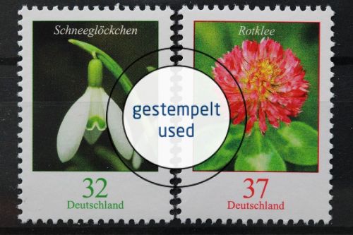Deutschland (BRD), MiNr. 3655-3656, gestempelt