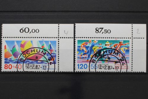Deutschland (BRD), MiNr. 1310-1311, Ecken rechts oben, EST
