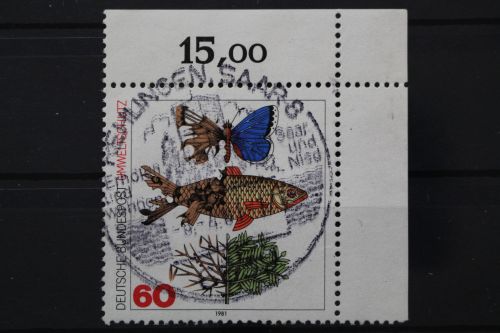 Deutschland (BRD), MiNr. 1087, Ecke rechts oben, gestempelt