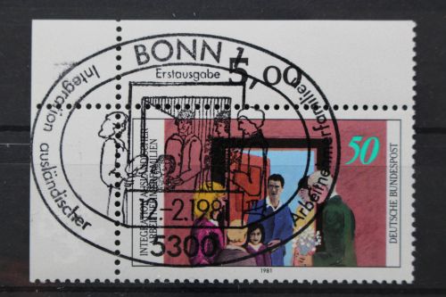 Deutschland (BRD), MiNr. 1086, Ecke links oben, ESST