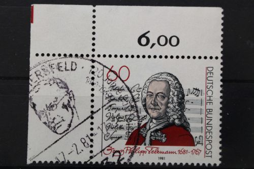 Deutschland (BRD), MiNr. 1085, Ecke links oben, ESST