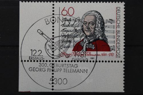 Deutschland (BRD), MiNr. 1085, Ecke links unten, ESST