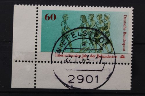 Deutschland (BRD), MiNr. 1083, Ecke links unten, gestempelt