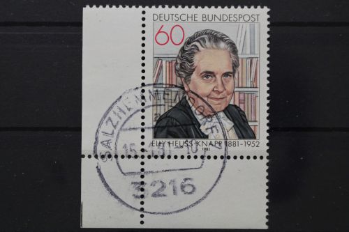 Deutschland (BRD), MiNr. 1082, Ecke links unten, gestempelt