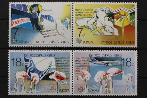 Zypern, MiNr. 695-698, zwei Paare, postfrisch