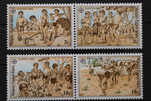 Zypern, MiNr. 715-718, zwei Paare, postfrisch