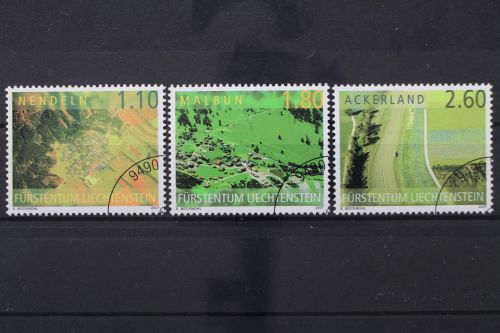 Liechtenstein, MiNr. 1445-1447, gestempelt