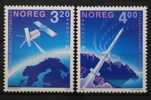 Norwegen, MiNr. 1062-1063, postfrisch