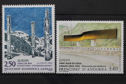 Andorra (franz.), MiNr. 451-452, postfrisch