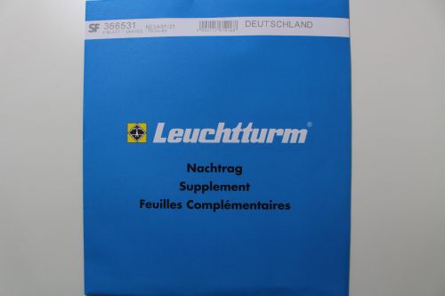 Leuchtturm SF, Vordruckblätter Deutschland 2021
