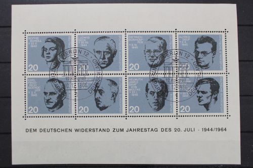 Deutschland (BRD), MiNr. Block 3, Sonderstempel Berlin, gestempelt