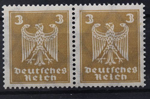 Deutsches Reich, MiNr. 355 X, waag. Paar, postfrisch