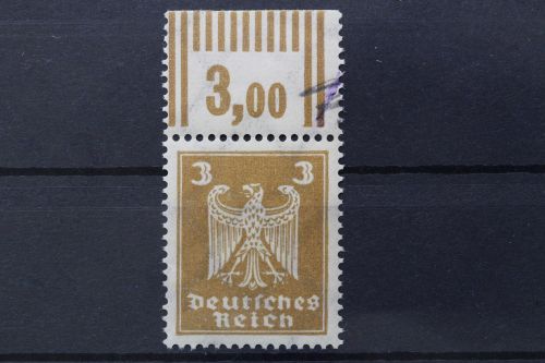 Deutsches Reich, MiNr. 355 X, OR Walze 2/9/2, 3,00, postfrisch