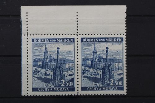 Böhmen & Mähren, MiNr. 32, WP, Ecke links oben, postfrisch