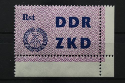 DDR Dienst C, MiNr. 13, Ecke rechts unten, postfrisch