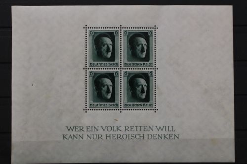 Deutsches Reich, MiNr. Block 7, postfrisch
