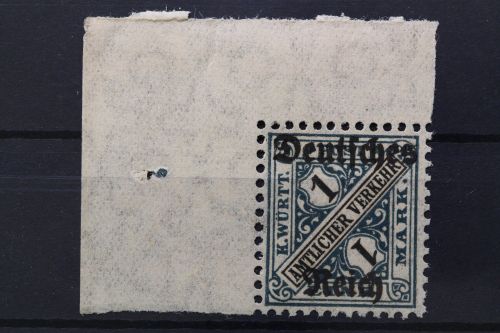 Deutsches Reich Dienst, MiNr. 64, Ecke links oben, postfrisch