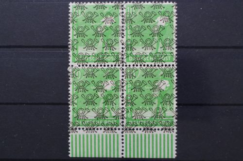 Bizone, MiNr. 39 II, 4er Block, Unterrand, postfrisch
