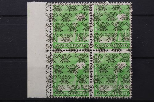 Bizone, MiNr. 39 II, Viererblock, postfrisch