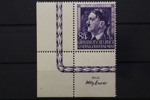 Generalgouvernement, MiNr. 119, Ecke links unten, postfrisch
