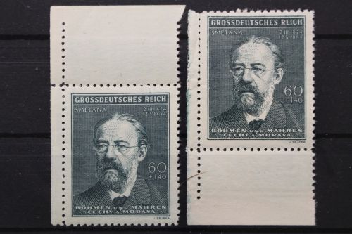 Böhmen & Mähren, MiNr. 138, Ecke links oben bzw unten, postfrisch
