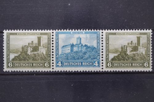 Deutsches Reich, MiNr. W 42, Falz
