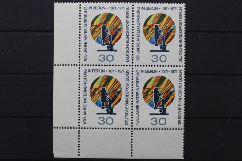 Berlin, MiNr. 416, 4er Block, Ecke links unten, postfrisch