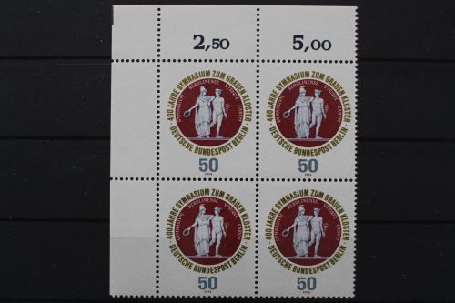 Berlin, MiNr. 472, 4er Block, Ecke links oben, postfrisch