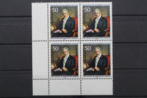 Berlin, MiNr. 346, 4er Block, Ecke links unten, postfrisch