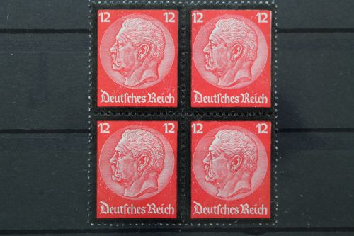 Deutsches Reich, MiNr. 552, Viererblock, postfrisch