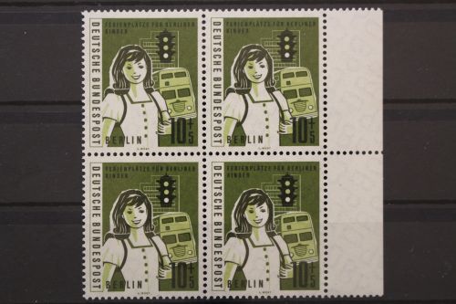 Berlin, MiNr. 194 PLF f 50, Viererblock, postfrisch
