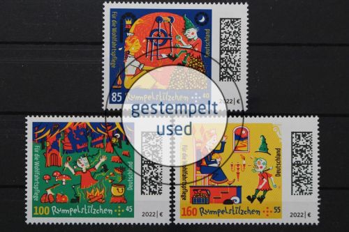 Deutschland (BRD), MiNr. 3664-3666, gestempelt