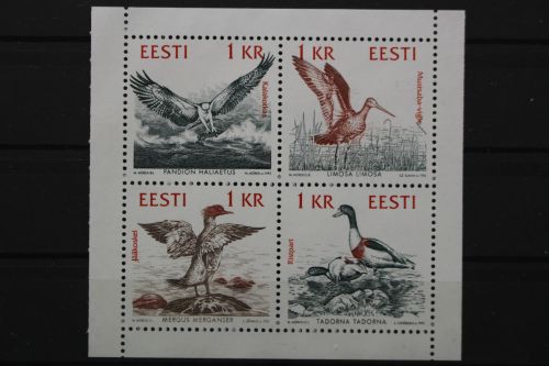 Estland, MiNr. 188-191, Heftchenblatt, postfrisch