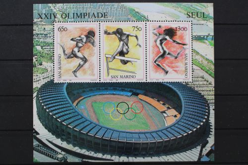 San Marino, MiNr. Block 11, postfrisch