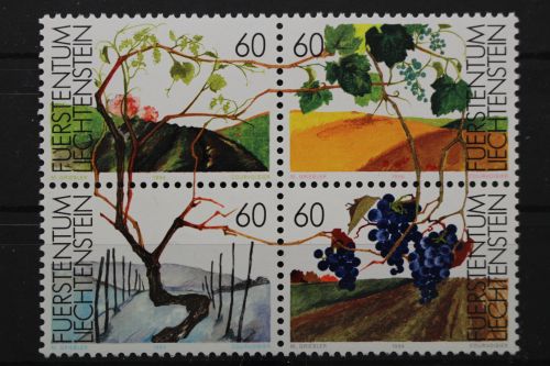 Liechtenstein, MiNr. 1089-1092, Viererblock, postfrisch