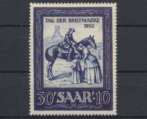 Saarland, MiNr. 316, postfrisch