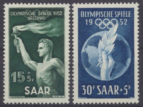 Saarland, MiNr. 314-315, postfrisch