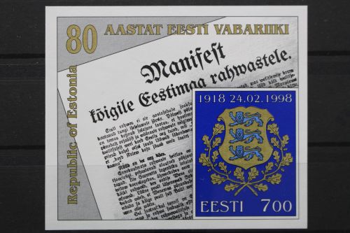 Estland, MiNr. Block 11, postfrisch