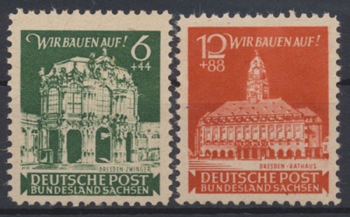 Sowjetische Zone, MiNr. 64-65, postfrisch