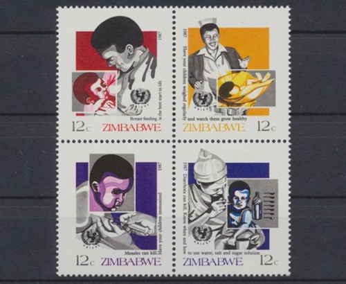 Simbabwe, Michel Nr. 356-354 Zd, postfrisch/MNH