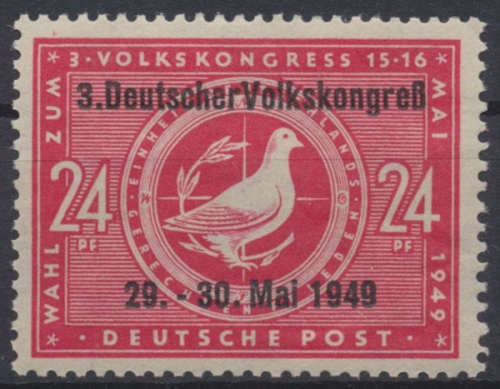 Sowjetische Zone, MiNr. 233 Type II, postfrisch