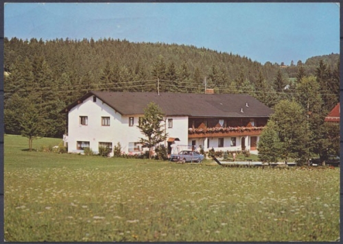 Auerkiel bei Bodenmais, Pension "Waldblick", Bes. R. Fischl