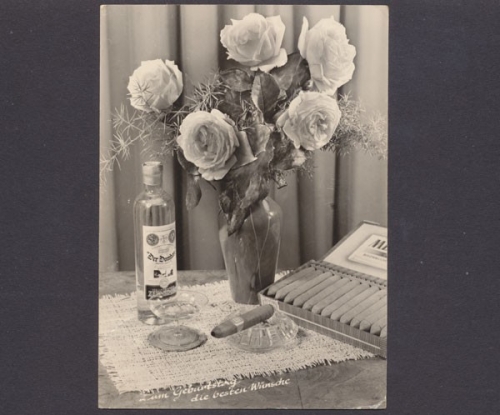 Geburtstagswünsche mit Aquavit und Zigarren