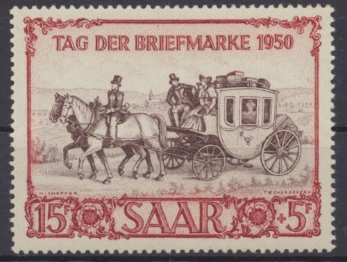 Saarland, MiNr. 291, postfrisch
